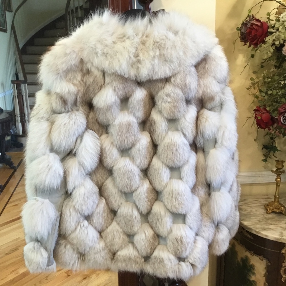 Silver Fox jacket Sz S preowned. - Picture 7 of 9